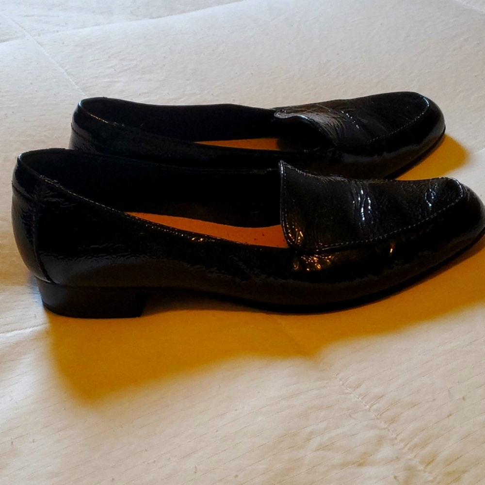 Clarks Patent Leather Loafers